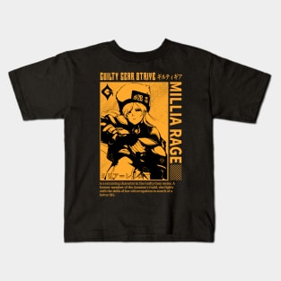 Millia guilty strive orange Kids T-Shirt